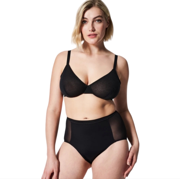 SPANX Other - Spanx SheerFlex Fit-to-You Bra Adjustable Very Black Medium D/DDD NWT